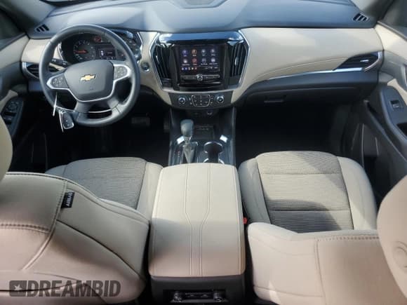 ✅ 2023 Chevrolet Traverse LT Cloth • VIN: 1GNERGKW3PJ298822 • Lot: 61220925. Listed on Copart with 19,663 mi. Free auction sales archive from the USA and detailed vehicle history report at DreamBid. Image 8.