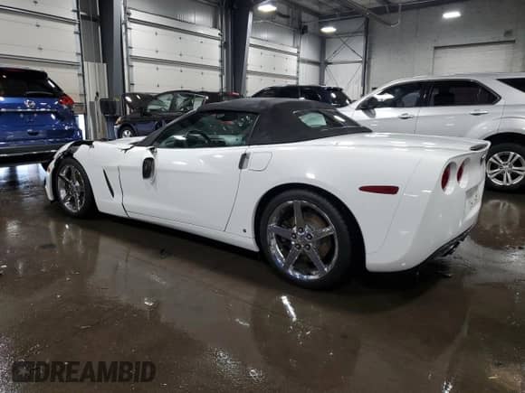 2007 Chevrolet Corvette with VIN 1G1YY36U275107533, listed as a Copart auction lot 79123094 with 90,429 mi miles and Salvage title. Bid and sale history available at DreamBid. Image 2.