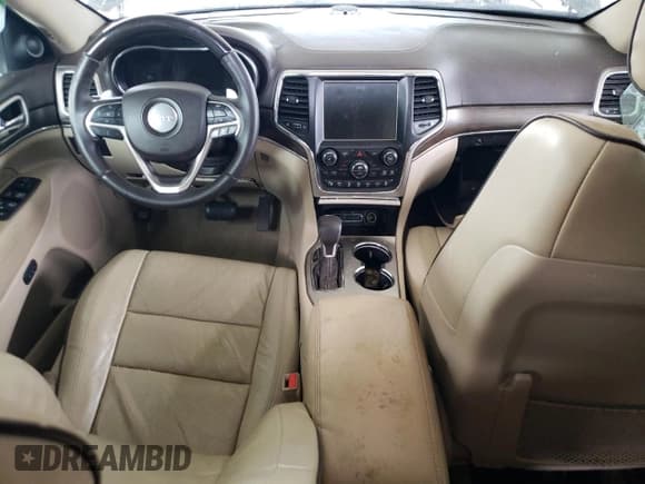 ✅ 2017 Jeep Grand Cherokee Overland • VIN: 1C4RJFCG2HC800339 • Lot: 70897085. Listed on Copart with 168,113 mi. Free auction sales archive from the USA and detailed vehicle history report at DreamBid. Image 8.