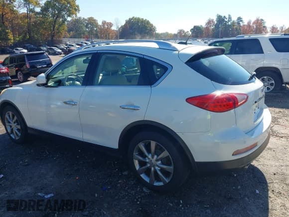 ✅ 2011 Infiniti EX Journey • VIN: JN1AJ0HR8BM852163 • Lot: 43574602. Listed on IAAI with 246,684 mi. Free auction sales archive from the USA and detailed vehicle history report at DreamBid. Image 3.