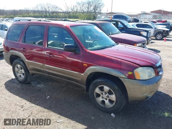 ✅ 2004 Mazda Tribute ES • VIN: 4F2CZ96134KM08137 • Lot: 41832051. Wystawiony na IAAI z przebiegiem 198 571 mil. Bezpłatny archiwum sprzedaży aukcyjnych z USA i szczegółowy raport historii pojazdu na DreamBid. Zdjęcie 1.