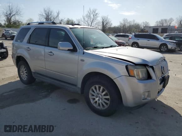 ✅ 2009 Mercury Mariner Premier • VIN: 4M2CU97G99KJ00781 • Lot: 52553025. Wystawiony na Copart z przebiegiem 203 719 mil. Bezpłatny archiwum sprzedaży aukcyjnych z USA i szczegółowy raport historii pojazdu na DreamBid. Zdjęcie 4.