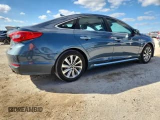 ✅ 2015 Hyundai Sonata Sport • VIN: 5NPE34AF3FH213558 • Лот: 90834565. Опубликован ранее на Copart с пробегом 117 192 миль. Бесплатный доступ к архиву аукционных продаж из США и подробный отчёт об истории автомобиля на DreamBid. Изображение 3.