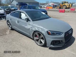 ✅ 2019 Audi RS 5 Sportback • VIN: WUABWCF53KA907286 • Lot: 42098943. Listed on IAAI with 62,275 mi. Free auction sales archive from the USA and detailed vehicle history report at DreamBid. Image 1.