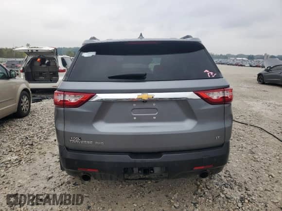 2021 Chevrolet Traverse LT с VIN 1GNEVHKW2MJ241251, выставлен на аукционе Copart как лот 81571025 с пробегом 55 333 миль миль и Списание • Salvage title. История ставок и продаж доступна на DreamBid. Изображение 6.