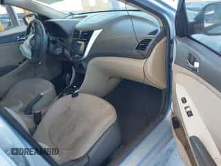 2013 Hyundai Accent GLS with VIN KMHCU4AE3DU494917, listed as a IAAI auction lot 42828266 with 113,332 mi miles and . Bid and sale history available at DreamBid. Image 5.