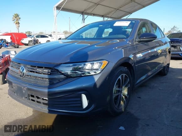 ✅ 2023 Volkswagen Jetta Sport • VIN: 3VWAM7BU3PM013069 • Lot: 41355296. Listed on IAAI with 21,168 mi. Free auction sales archive from the USA and detailed vehicle history report at DreamBid. Image 2.