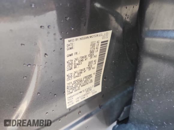 ✅ 2021 Nissan Titan Pro-4X • VIN: 1N6AA1ED2MN521617 • Lot: 85916045. Listed on Copart with 79,579 mi. Free auction sales archive from the USA and detailed vehicle history report at DreamBid. Image 12.