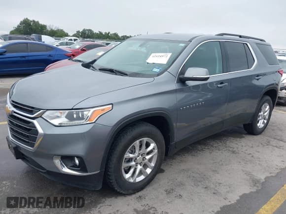 ✅ 2021 Chevrolet Traverse LT Cloth • VIN: 1GNERGKW8MJ210147 • Lot: 42424972. Listed on IAAI with 51,752 mi. Free auction sales archive from the USA and detailed vehicle history report at DreamBid. Image 17.