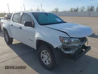 2020 Chevrolet Colorado 2WD Work Truck with VIN 1GCGSBEA1L1121575, listed as a IAAI auction lot 41786579 with 129,499 mi miles and . Bid and sale history available at DreamBid. Image 1.