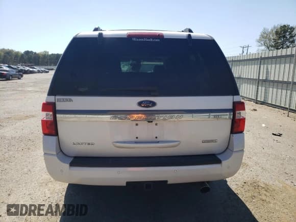 ✅ 2017 Ford Expedition Max Limited • VIN: 1FMJK1KT7HEA15701 • Lot: 48670695. Listed on Copart with 87,300 mi. Free auction sales archive from the USA and detailed vehicle history report at DreamBid. Image 6.