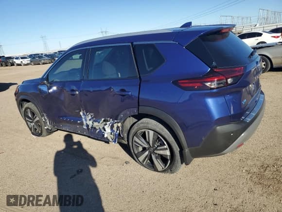 ✅ 2021 Nissan Rogue SL • VIN: 5N1AT3CA4MC788279 • Lot: 86881285. Listed on Copart with 33,343 mi. Free auction sales archive from the USA and detailed vehicle history report at DreamBid. Image 2.