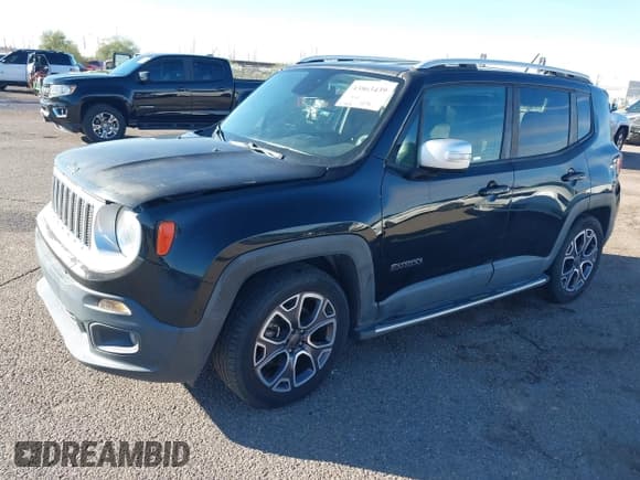 ✅ 2016 Jeep Renegade Limited • VIN: ZACCJADT7GPC84722 • Lot: 43863439. Listed on IAAI with 52,389 mi. Free auction sales archive from the USA and detailed vehicle history report at DreamBid. Image 18.