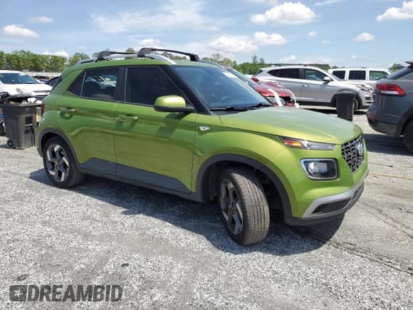✅ 2022 Hyundai Venue SEL • VIN: KMHRC8A36NU161468 • Lot: 54186065. Listed on Copart with 28,044 mi. Free auction sales archive from the USA and detailed vehicle history report at DreamBid. Image 4.