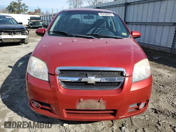 ✅ 2011 Chevrolet Aveo 2LT • VIN: KL1TG5DE4BB183994 • Lot: 42238895. Wystawiony na Copart z przebiegiem 100 728 mil. Bezpłatny archiwum sprzedaży aukcyjnych z USA i szczegółowy raport historii pojazdu na DreamBid. Zdjęcie 5.