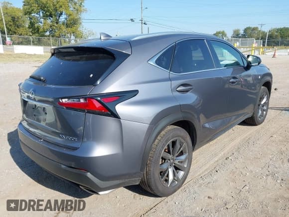 ✅ 2016 Lexus NX 200t • VIN: JTJYARBZ2G2045257 • Lot: 40195622. Listed on IAAI with 90,664 mi. Free auction sales archive from the USA and detailed vehicle history report at DreamBid. Image 4.