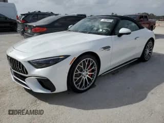 ✅ 2023 Mercedes-Benz SL 55 AMG • VIN: W1KVK8AB0PF013245 • Лот: 48396555. Опубликован ранее на Copart с пробегом 2 389 миль. Бесплатный доступ к архиву аукционных продаж из США и подробный отчёт об истории автомобиля на DreamBid. Изображение 1.