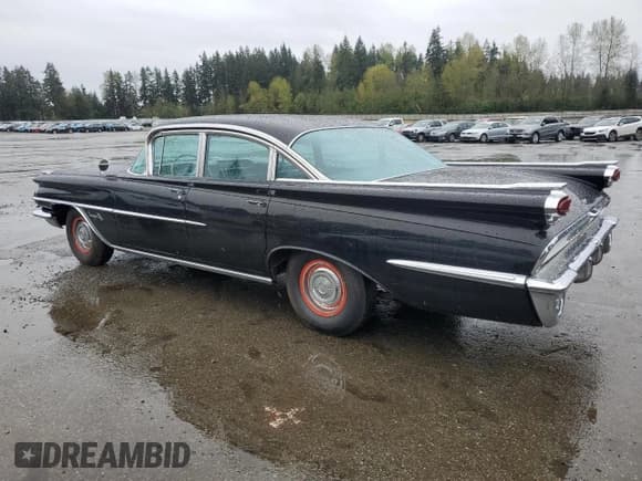 ✅ 1959 Oldsmobile 88 • VIN: 598M34507 • Lot: 52386815. Listed on Copart with 39,255 mi. Free auction sales archive from the USA and detailed vehicle history report at DreamBid. Image 2.