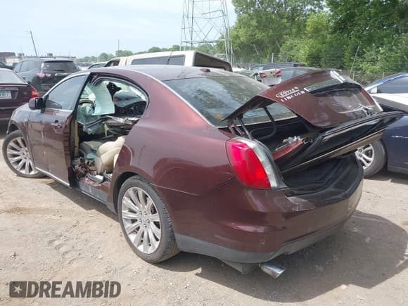 ✅ 2012 Lincoln MKS • VIN: 1LNHL9DRXCG802389 • Lot: 39543911. Listed on IAAI with 97,957 mi. Free auction sales archive from the USA and detailed vehicle history report at DreamBid. Image 3.
