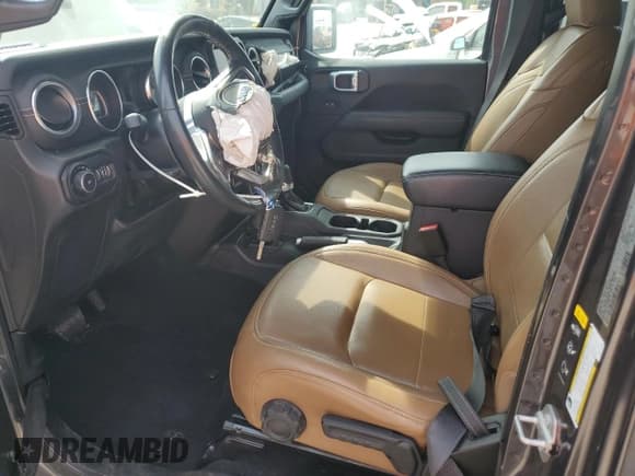 ✅ 2022 Jeep Wrangler Unlimited Sahara • VIN: 1C4HJXEG1NW156485 • Lot: 53895925. Listed on Copart with 45,564 mi. Free auction sales archive from the USA and detailed vehicle history report at DreamBid. Image 7.