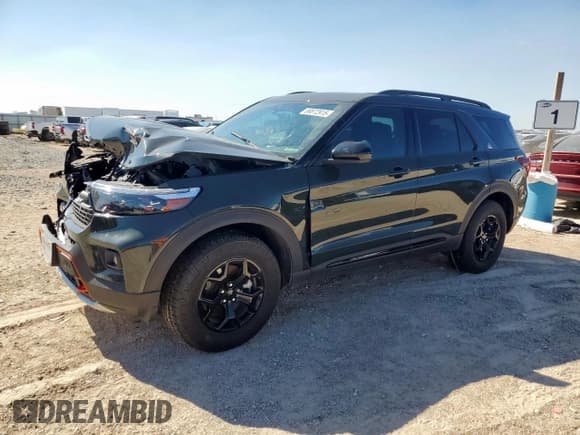 ✅ 2024 Ford Explorer Timberline • VIN: 1FMSK8JH5RGA34263 • Lot: 69872915. Wystawiony na Copart z przebiegiem 17 942 mil. Bezpłatny archiwum sprzedaży aukcyjnych z USA i szczegółowy raport historii pojazdu na DreamBid. Zdjęcie 1.