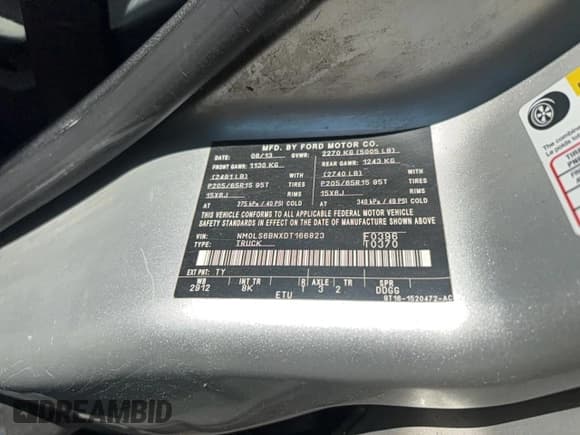 ✅ 2013 Ford Transit Connect XLT • VIN: NM0LS6BNXDT166823 • Лот: 85780075. Опубликован ранее на Copart с пробегом 91 485 миль. Бесплатный доступ к архиву аукционных продаж из США и подробный отчёт об истории автомобиля на DreamBid. Изображение 10.