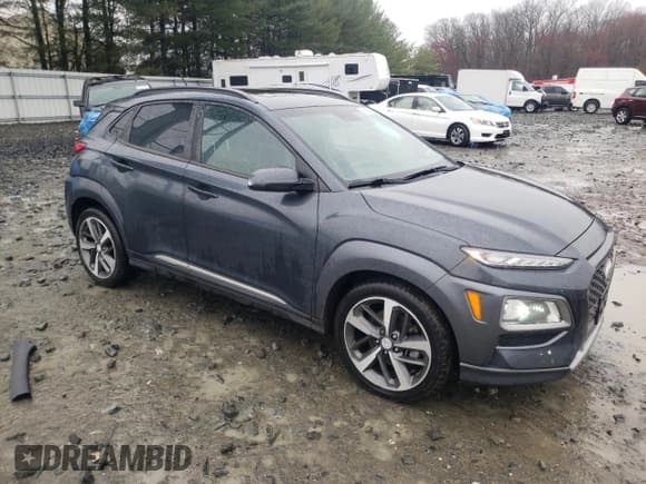 ✅ 2018 Hyundai Kona Limited • VIN: KM8K3CA57JU117477 • Лот: 49286844. Опубликован ранее на Copart с пробегом 43 182 миль. Бесплатный доступ к архиву аукционных продаж из США и подробный отчёт об истории автомобиля на DreamBid. Изображение 4.