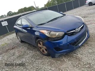 ✅ 2013 Hyundai Elantra GLS • VIN: KMHDH4AE2DU556929 • Lot: 43417635. Listed on IAAI with 209,986 mi. Free auction sales archive from the USA and detailed vehicle history report at DreamBid. Image 1.