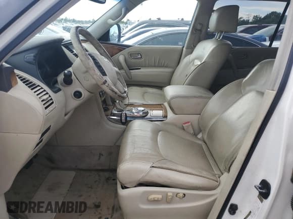 ✅ 2011 Infiniti QX56 8-passenger • VIN: JN8AZ2ND1B9700470 • Lot: 69788895. Listed on Copart with 217,107 mi. Free auction sales archive from the USA and detailed vehicle history report at DreamBid. Image 7.