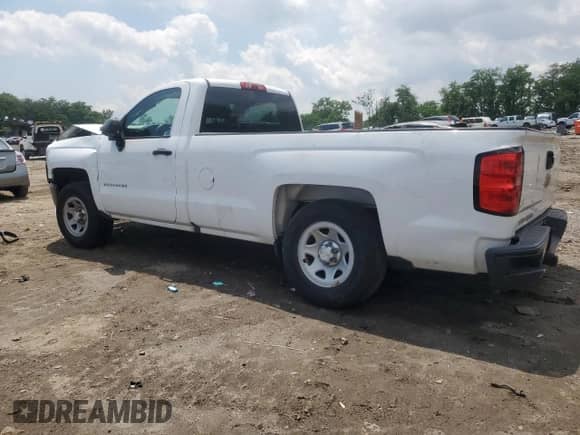 2016 Chevrolet Silverado 1500 Work Truck with VIN 1GCNCNEH6GZ397969, listed as a Copart auction lot 58980425 with 200,498 mi miles and Salvage title. Bid and sale history available at DreamBid. Image 2.