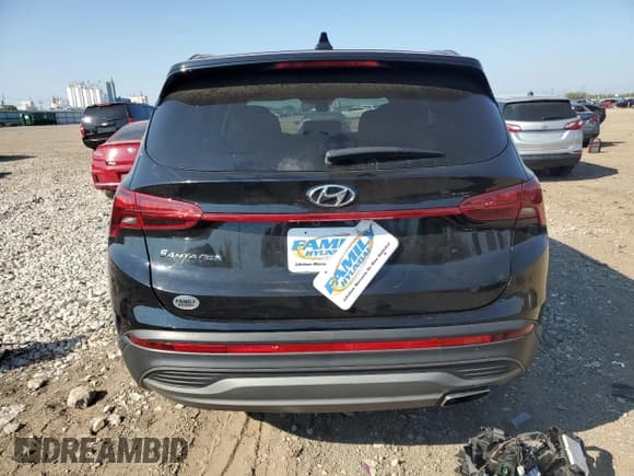 ✅ 2022 Hyundai Santa Fe SE • VIN: 5NMS14AJ8NH447400 • Lot: 80295155. Listed on Copart with 68,221 mi. Free auction sales archive from the USA and detailed vehicle history report at DreamBid. Image 6.