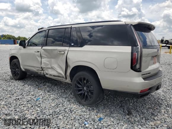 ✅ 2023 Cadillac Escalade ESV 4WD Sport Platinum • VIN: 1GYS4RKLXPR142901 • Лот: 64046195. Опубликован ранее на Copart с пробегом 25 367 миль. Бесплатный доступ к архиву аукционных продаж из США и подробный отчёт об истории автомобиля на DreamBid. Изображение 2.