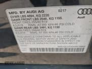 ✅ 2017 Audi Q3 Prestige • VIN: WA1GCCFS0HR015809 • Lot: 42405089. Listed on IAAI with 111,565 mi. Free auction sales archive from the USA and detailed vehicle history report at DreamBid. Image 9.