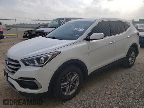✅ 2017 Hyundai Santa Fe 2.4L • VIN: 5XYZTDLB8HG438189 • Лот: 43794553. Опубликован ранее на Copart с пробегом 106 443 миль. Бесплатный доступ к архиву аукционных продаж из США и подробный отчёт об истории автомобиля на DreamBid. Изображение 1.