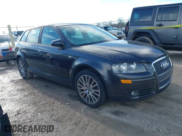 ✅ 2008 Audi A3 • VIN: WAUNF78P08A141023 • Lot: 41633380. Listed on IAAI with 134,831 mi. Free auction sales archive from the USA and detailed vehicle history report at DreamBid. Image 1.