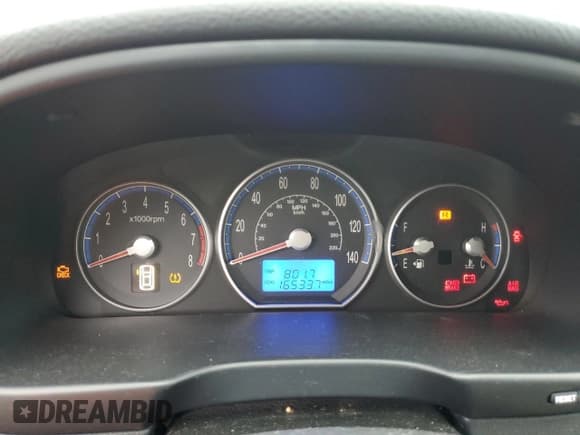 ✅ 2008 Hyundai Santa Fe SE • VIN: 5NMSH73E48H135186 • Lot: 83885645. Listed on Copart with 165,337 mi. Free auction sales archive from the USA and detailed vehicle history report at DreamBid. Image 9.