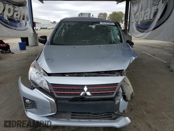 ✅ 2022 Mitsubishi Mirage ES • VIN: ML32FUFJ6NHF05344 • Lot: 65187365. Wystawiony na Copart z przebiegiem 23 300 mil. Bezpłatny archiwum sprzedaży aukcyjnych z USA i szczegółowy raport historii pojazdu na DreamBid. Zdjęcie 5.