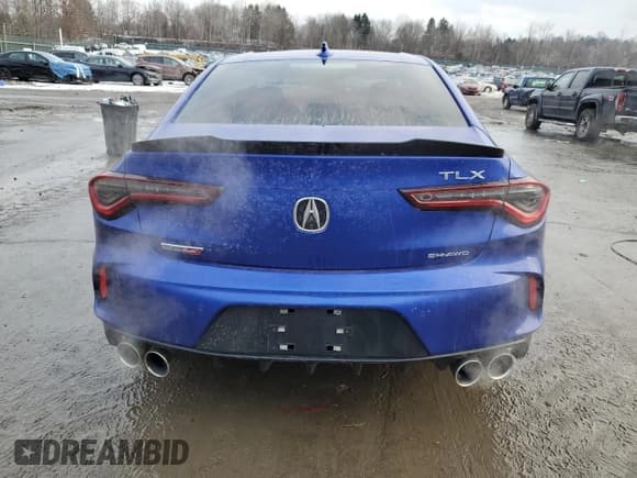 ✅ 2022 Acura TLX Type S • VIN: 19UUB7F0XNA001445 • Lot: 89087785. Listed on Copart with 19,761 mi. Free auction sales archive from the USA and detailed vehicle history report at DreamBid. Image 6.