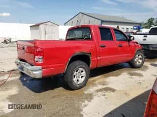 2006 Dodge Dakota SLT с VIN 1D7HW48N16S508604, выставлен на аукционе Copart как лот 62118764 с пробегом 255 596 миль миль и На запчасти • Non repairable. История ставок и продаж доступна на DreamBid. Изображение 3.