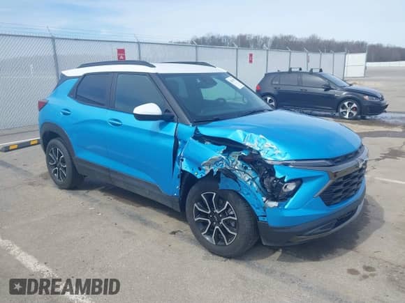 2025 Chevrolet TrailBlazer ACTIV с VIN KL79MVSL9SB080158, выставлен на аукционе IAAI как лот 41854731 с пробегом 1 581 миль миль и . История ставок и продаж доступна на DreamBid. Изображение 1.