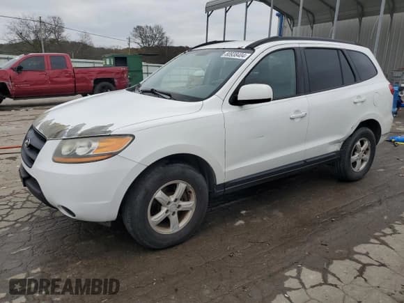 ✅ 2008 Hyundai Santa Fe GLS • VIN: 5NMSG13D78H163250 • Lot: 80938404. Listed on Copart with 256,385 mi. Free auction sales archive from the USA and detailed vehicle history report at DreamBid. Image 1.