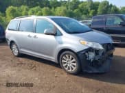 ✅ 2012 Toyota Sienna XLE • VIN: 5TDDK3DC0CS045751 • Lot: 42591445. Listed on IAAI with 196,791 mi. Free auction sales archive from the USA and detailed vehicle history report at DreamBid. Image 1.