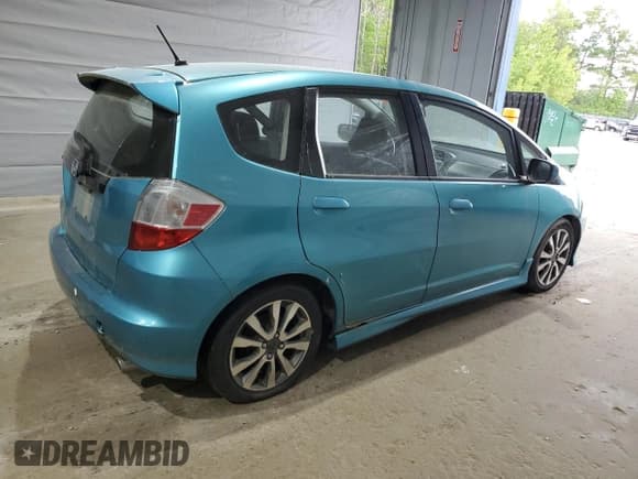 ✅ 2012 Honda Fit Sport • VIN: JHMGE8H53CC008612 • Lot: 95262165. Listed on Copart with Not provided. Free auction sales archive from the USA and detailed vehicle history report at DreamBid. Image 3.