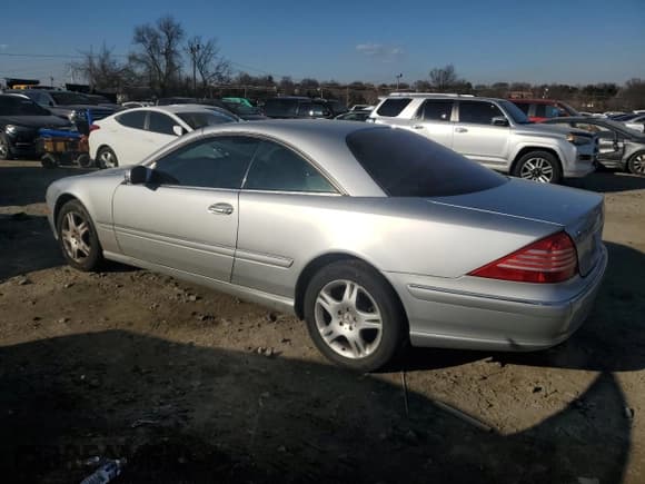 ✅ 2003 Mercedes-Benz CL 500 • VIN: WDBPJ75J33A037367 • Lot: 46925185. Listed on Copart with 274,859 mi. Free auction sales archive from the USA and detailed vehicle history report at DreamBid. Image 2.