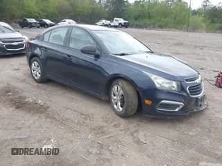 ✅ 2016 Chevrolet Cruze LS • VIN: 1G1PC5SH7G7143754 • Lot: 41848347. Listed on IAAI with 160,532 mi. Free auction sales archive from the USA and detailed vehicle history report at DreamBid. Image 1.