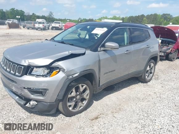 ✅ 2018 Jeep Compass Limited • VIN: 3C4NJDCB7JT210770 • Lot: 42076189. Listed on IAAI with 159,083 mi. Free auction sales archive from the USA and detailed vehicle history report at DreamBid. Image 17.