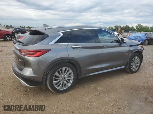 ✅ 2024 Infiniti QX50 Luxe • VIN: 3PCAJ5BA6RF101692 • Lot: 56524575. Listed on Copart with 19,005 mi. Free auction sales archive from the USA and detailed vehicle history report at DreamBid. Image 3.
