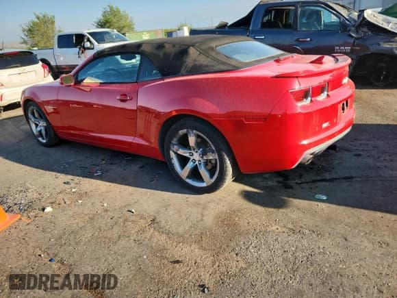 ✅ 2011 Chevrolet Camaro 2LT • VIN: 2G1FC3DD9B9194190 • Lot: 70146455. Listed on Copart with 69,146 mi. Free auction sales archive from the USA and detailed vehicle history report at DreamBid. Image 2.