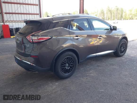 2016 Nissan Murano SV with VIN 5N1AZ2MH4GN131365, listed as a IAAI auction lot 42286742 with 102,393 mi miles and . Bid and sale history available at DreamBid. Image 4.