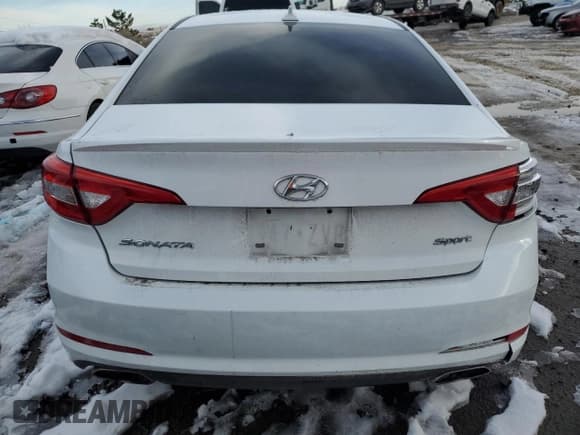 ✅ 2016 Hyundai Sonata Sport • VIN: 5NPE34AF9GH316128 • Lot: 73226552. Listed on Copart with Not provided. Free auction sales archive from the USA and detailed vehicle history report at DreamBid. Image 6.